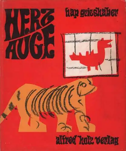 Buch: Herzauge, Grieshaber, Hap. 1973, Alfred Holz Verlag, gebraucht, gut