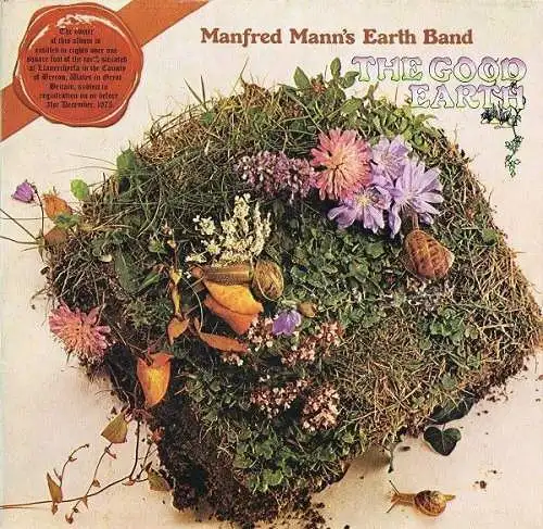 LP: Manfred Mann's Earth Band - The Good Earth, 1974, Bronze - 88 369 XOT, Vinyl