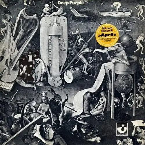 LP: Deep Purple - Deep Purple, 1976, Harvest - 038-EVC 90 505, Schallplatte