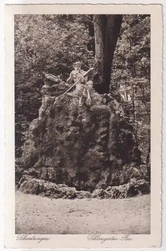 AK Schwetzingen. Schlossgarten-Pan, W. Thome, Postkarte, ungelaufen