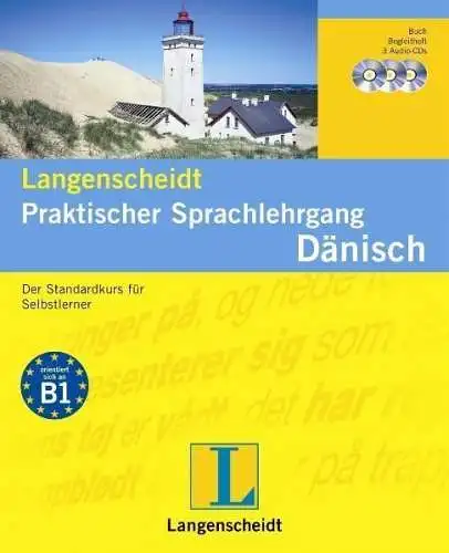 Box: Langenscheidt Praktischer Sprachlehrgang Dänisch, Buch, Heft + 3 CDs