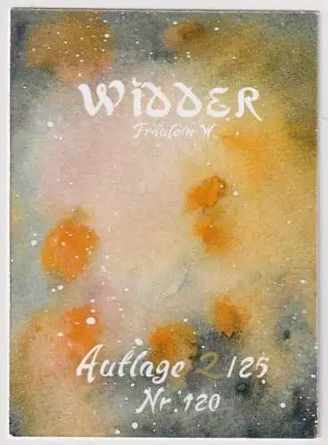 Kunstdruck: Artprint Widder / Aries - klonschaf-wolli, Fräulein W., Illustration