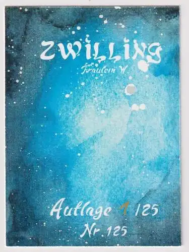 Kunstdruck: Artprint Zwilling / Gemini  - klonschaf-wolli, Fräulein W.