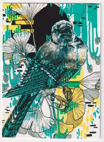 Kunstdruck: Artprint Vogel / Bird, sin.xline, Sina Aline Simbürger, Illustration