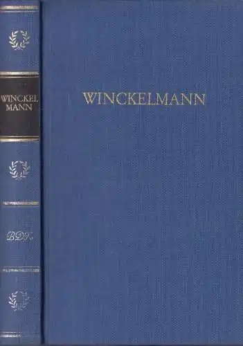 Buch: Winckelmanns Werke in einem Band, Winckelmann, Johann Joachim. 1986