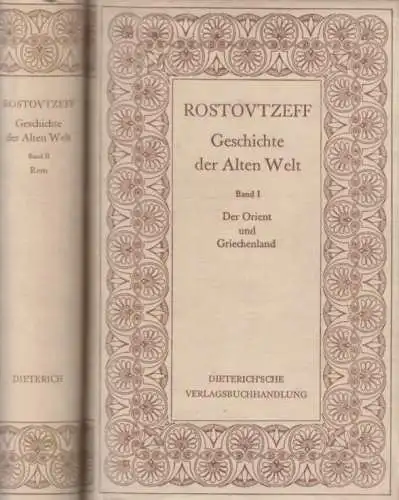 Sammlung Dieterich 72/73, Geschichte der Alten Welt, Rostovtzeff, Michael. 1941