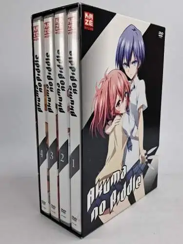 DVD: Akuma no Riddle 1-4 DVD, Yun Kouga, Sunao Minakata, Manga Serie