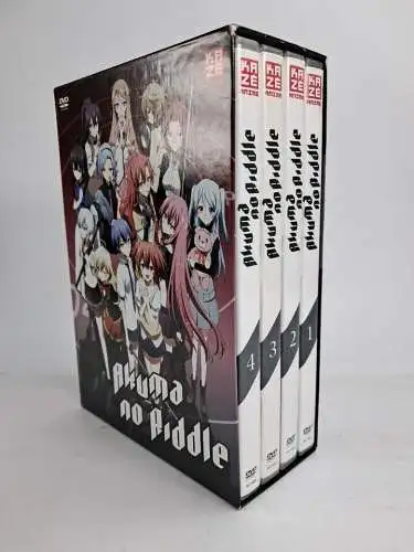 DVD: Akuma no Riddle 1-4 DVD, Yun Kouga, Sunao Minakata, Manga Serie