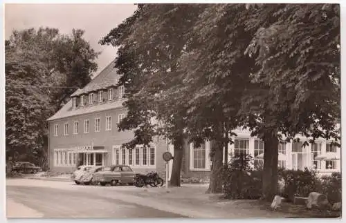 AK Hotel Fegetasche, Plön am See, Julius Simonson, Fotopostkarte, ungelaufen