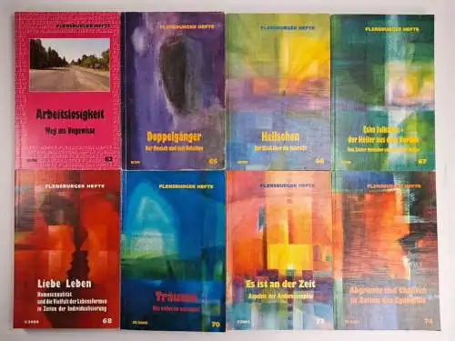 29 Bücher Flensburger Hefte, Mitteilungen anthroposophischer Einrichtungen