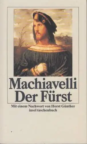 Buch: Der Fürst, Machiavelli, Nicolo. Insel taschenbuch, it, 2010, Insel Verlag