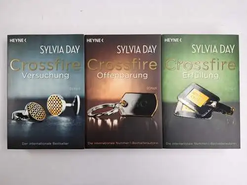 Buch: Sylvia Day - Crossfire 1-3, Versuchung, Offenbarung, Erfüllung, 3 Bäbde