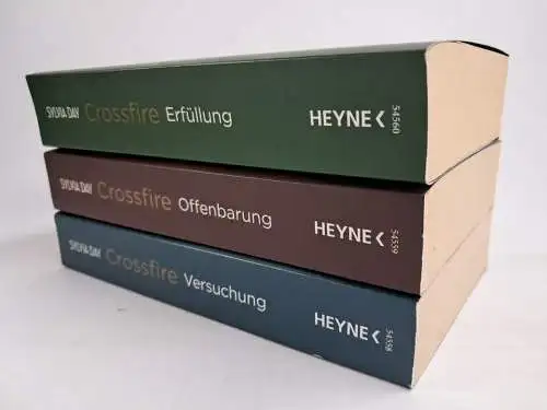 Buch: Sylvia Day - Crossfire 1-3, Versuchung, Offenbarung, Erfüllung, 3 Bäbde