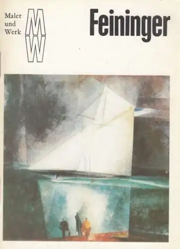 Buch: Lyonel Feininger, Hüneke, Andreas. Maler und Werk, 1989, Verlag der Kunst