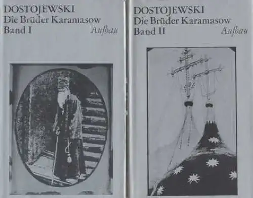 Buch: Die Brüder Karamasow, Dostojewski, Fjodor. 2 Bände, Gesammelte Werke, 1986