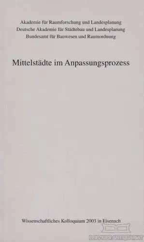 Buch: Mittelstädte im Anpassungsprozess, Wekel, Julian. 2003, gebraucht, gut