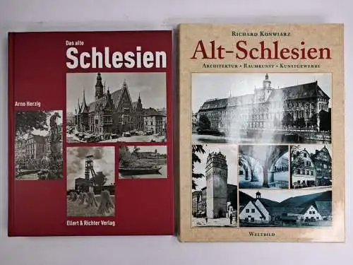 10 Bände Schlesien: Bilder, Heimatatlas, Städte-Atlas, Alt-Schlesien ...