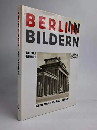 Buch: Berlin in Bildern, Adolf Behne / Sasha Stone / M. Neumann, 1998, Gebr Mann