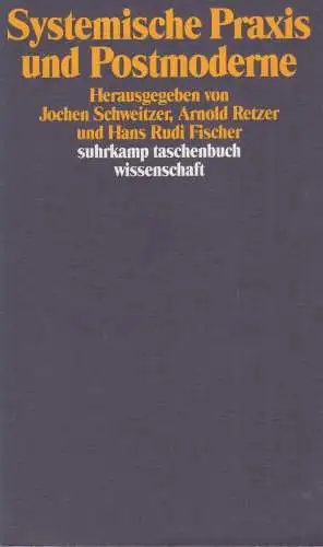 Buch: Systemische Praxis und Postmoderne, Schweitzer, Jochen, u.a. (Hrsg.), 1992