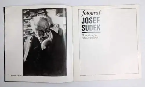 Buch: Fotograf Josef Sudek k umelcovym osmdesatinam, Anna Farova