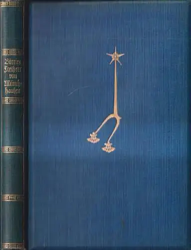 Buch: Die Balladen und ritterlichen Lieder des Freiherrn Münchhausen, 1910