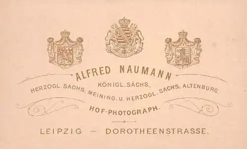 Fotografie Naumann, Leipzig - Portrait Herr mit Oberlippenbart, Fotografie