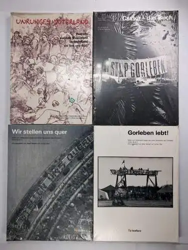 4 Bücher: Bilder vom Widerstand gegen den Castor-Transport Gorleben 1994/95