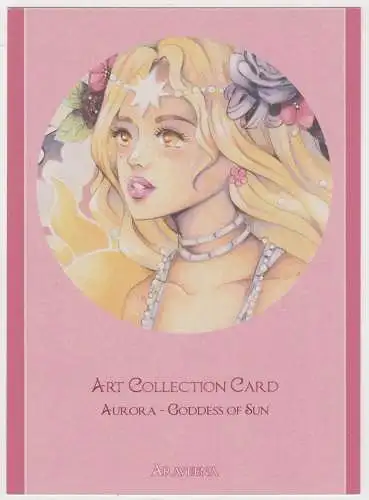 Kunstdruck: Artprint Aurora - Goddess of Sun, Araveena, Jennifer N., Manga Art