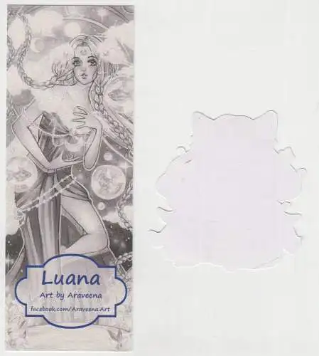 Lesezeichen & Sticker Manga Anime Girl - Araveena, Jennifer N., Manga Art