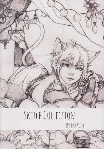 Buch: Sketch Collection by Paradox Illustration, Artbook, Manga, Anime