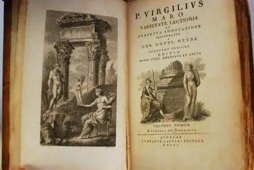 Buch: Varietate lectionis et perpetva adnotatione, 6 Bände. Vergil, 1796