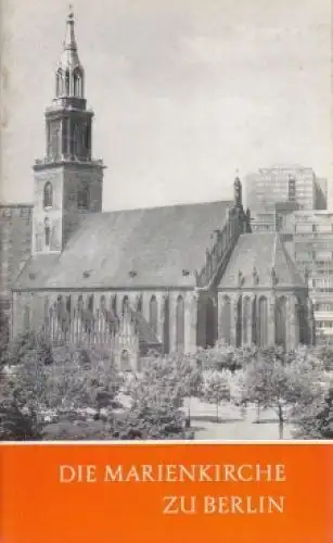 Buch: Die Marienkirche zu Berlin, Badstübner, Ernst. Das christliche Denkmal 90