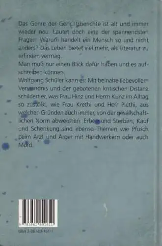 Buch: Bessere Beweise, Schüler, Wolfgang. 1999, Militzke Verlag