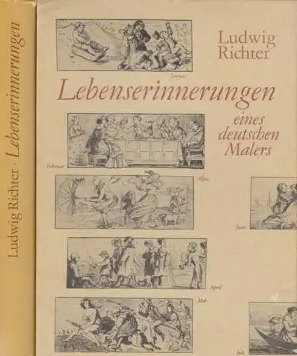 Buch: Lebenserinnerungen eines deutschen Malers, Richter, Ludwig. 1985, Weidlich