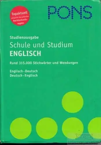 Buch: Pons Wörterbuch für Schule und Studium, Martini, Ursula. 2006