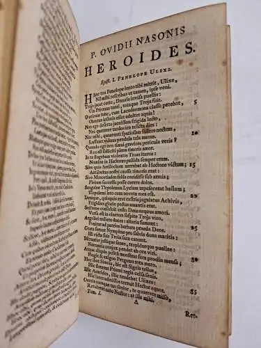 Buch: Publii Ovidii Nasonis Opera, Publius Ovidius Naso, 1751, Wetstein,noch gut