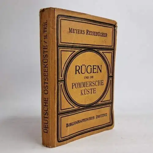 Buch: Rügen und die Pommersche Küste, Meyers Reisebücher, 1924, Ostseeküste II