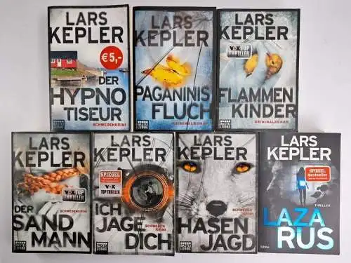 7 Bücher Andreas Franz: Mord auf Raten; Eisige Nähe; Todesmelodie; Kaltes Blut..