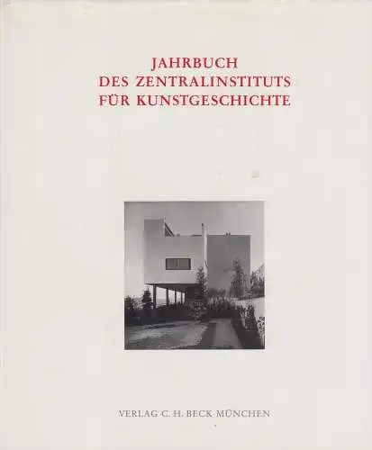 Buch: Jahrbuch des Zentralinstituts für Kunstgeschichte, Bd. 3, 1987, C. H. Beck