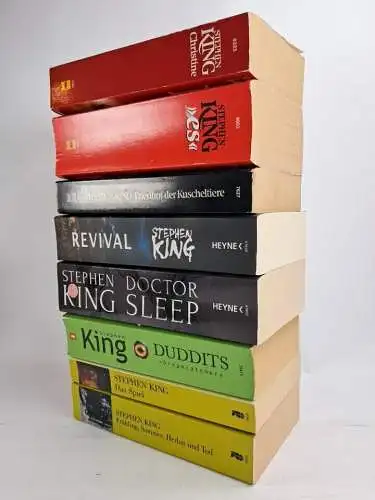 8 Bücher Stephen King: Doctor Sleep; Das Spiel; Revival; Friedhof der Kuscheltie