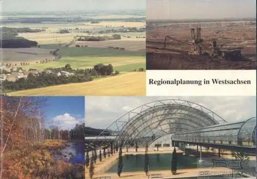 Buch: Regionalplanung in Westsachsen, Gey, Gerhard. 1996, kein Verlag