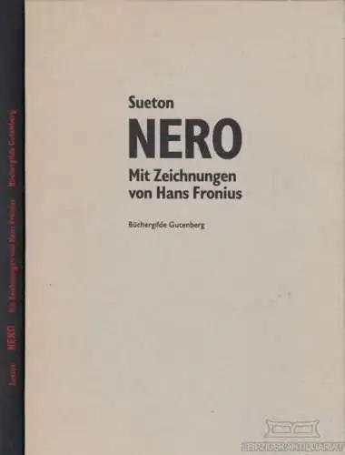 Buch: Nero, Suetonius Tranquillus, Gaius. 1996, Büchergilde Gutenberg