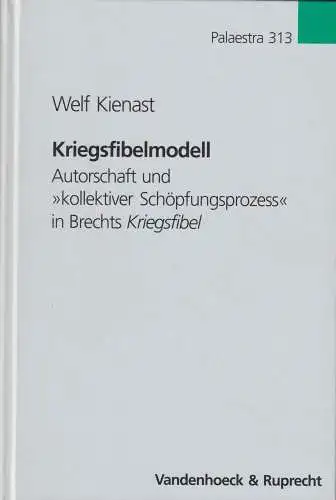 Buch: Kriegsfibelmodell, Kienast, Welf, 2001, Vandenhoeck & Ruprecht, sehr gut