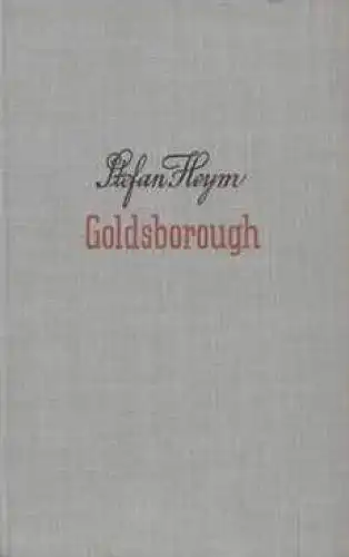 Buch: Goldsborough, Heym, Stefan. 1960, Paul List Verlag, gebraucht, gut