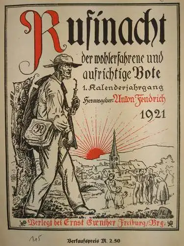 Buch: Rufinacht, der wohlerfahrene und aufrichtige Bote, Fendrich, Anton (Hrsg.)