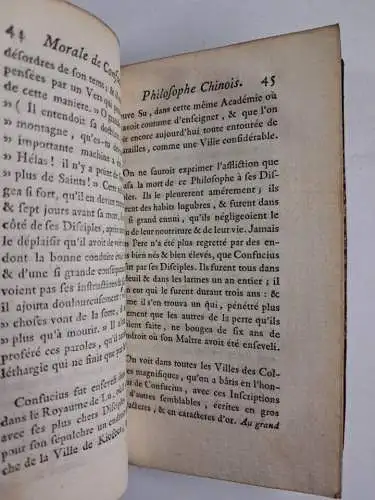 Buch: La morale de Confucius, Philosophe de la Chine, Confucius, 1783, de Valade