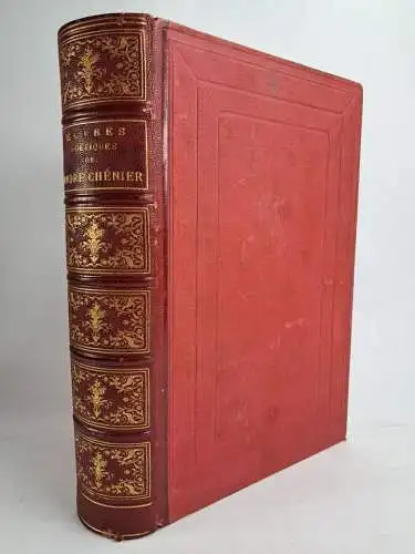 Buch: Oeuvres poetiques de André Chénier, 1884, Garnier Freres, französisch