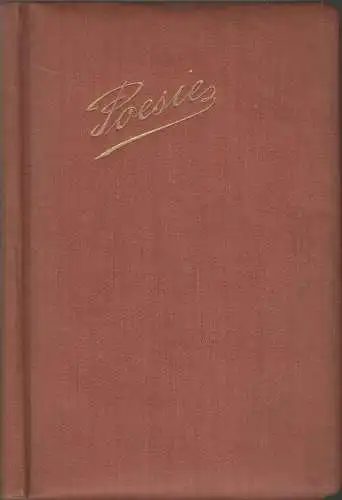 Buch: Poesie. Privates Poesiealbum eines Jungen aus Leipzig 1927-1931