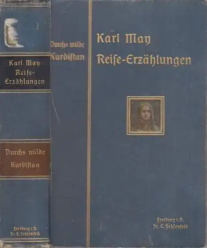 Buch: Durchs wilde Kurdistan, May, Karl, 1909, Fehsenfeld, Reiseerzählung