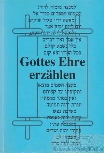 Buch: Gottes Ehre erzählen, Koch, Klaus, uvm. 1994, Thomas Verlag